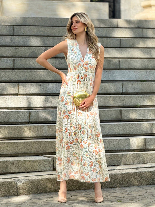 Vestido Veranero Escote V