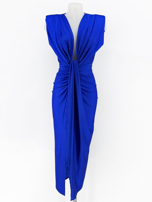 Hermoso Vestido Largo Nudo